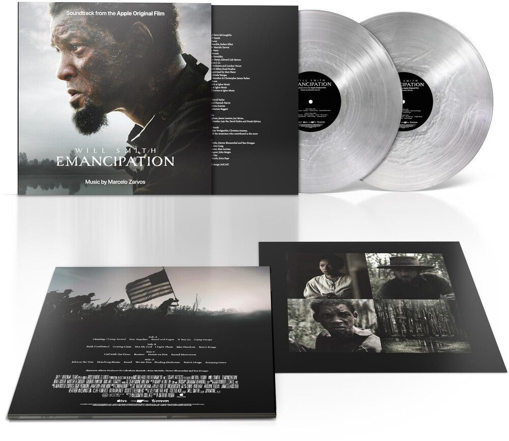 the album cover for Marcelo Zarvos  (Colv) (Ltd) (Slv) - Emancipation (Soundtrack From The Apple Film)