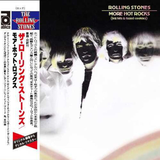 the album cover for The Rolling Stones - More Hot Rocks (Big Hits & Fazed Cookies) [Limited Edition]