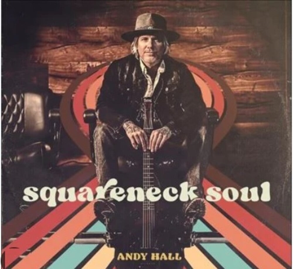 the album cover for Andy Hall - Squareneck Soul