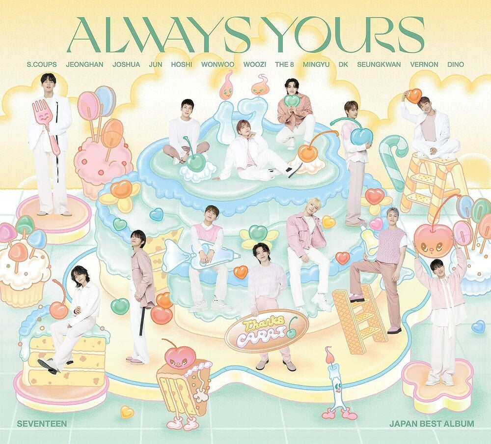 the album cover for SEVENTEEN - Always Yours (Limited Edition C) (W/Book) [Limited Edition]