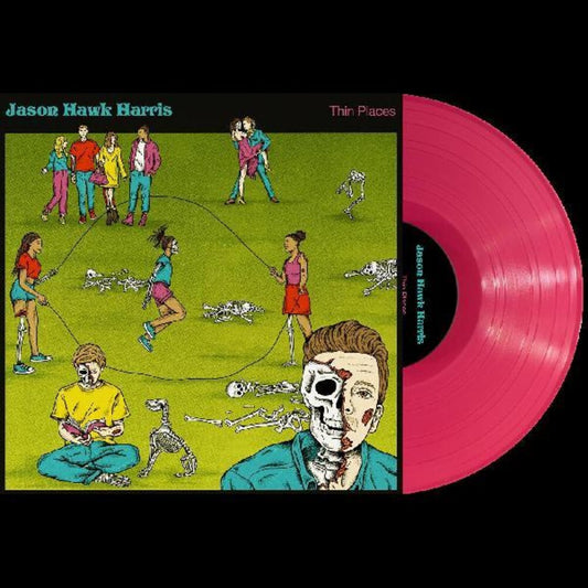 the album cover for Jason Hawk Harris - Thin Places [Pink LP]