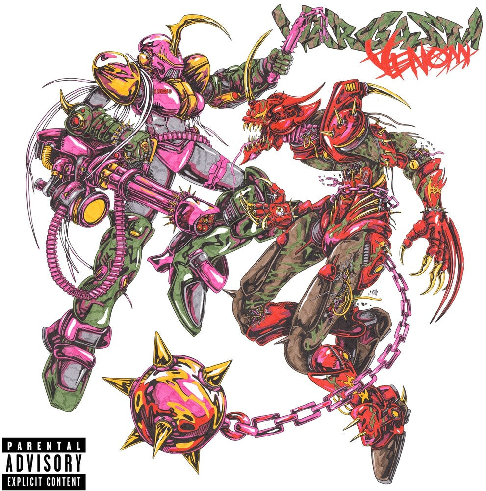 the album cover for Wargasm (UK) - Venom