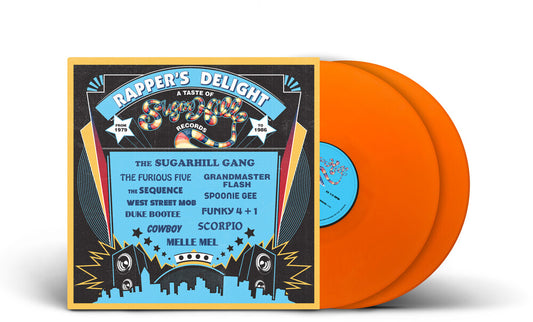 the album cover for Sugar Hill Records Story - Rappers Delight: A Taste Of Sugar Hill Records Rec