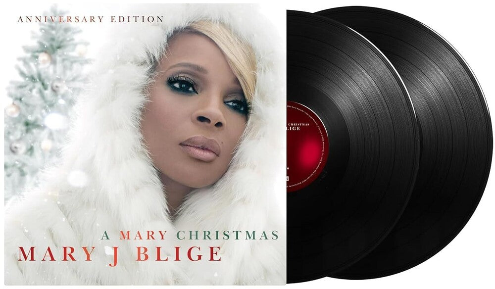 the album cover for Mary Blige  J - Mary Christmas (Anniversary Edition) (Aniv)