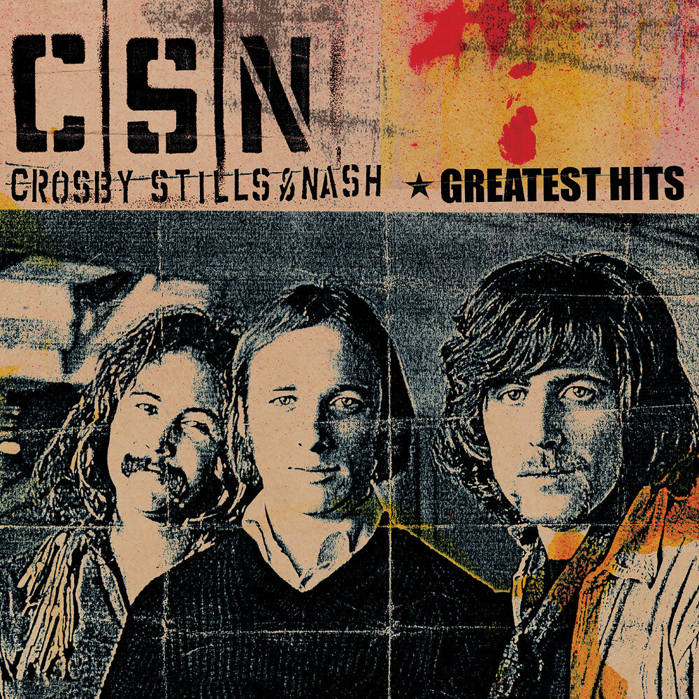 the album cover for Crosby Stills & Nash - Greatest Hits (Bme)