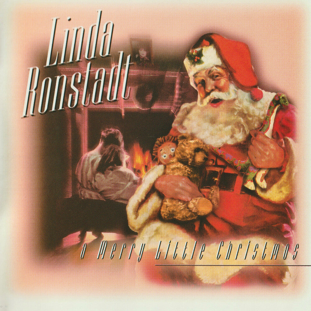 the album cover for Linda Ronstadt - A Merry Little Christmas [Digipak]