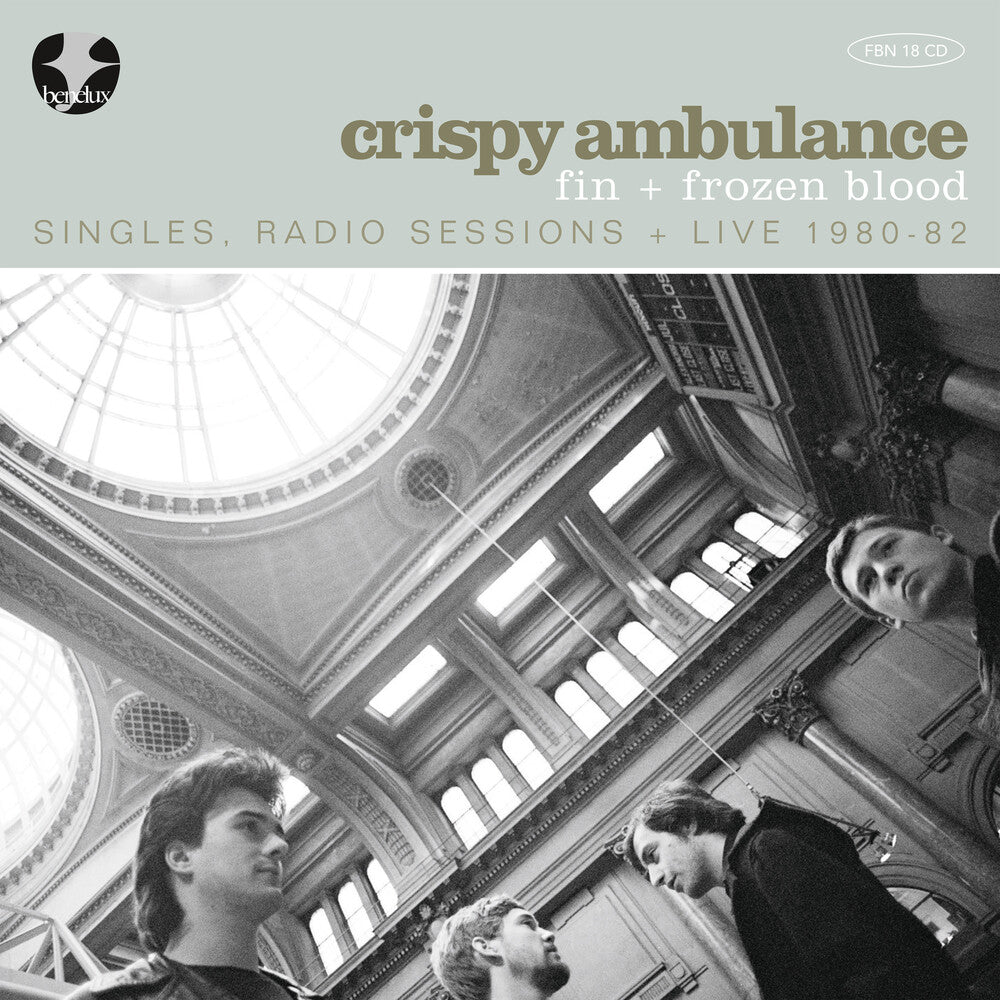 the album cover for Crispy Ambulance - Fin + Frozen Blood