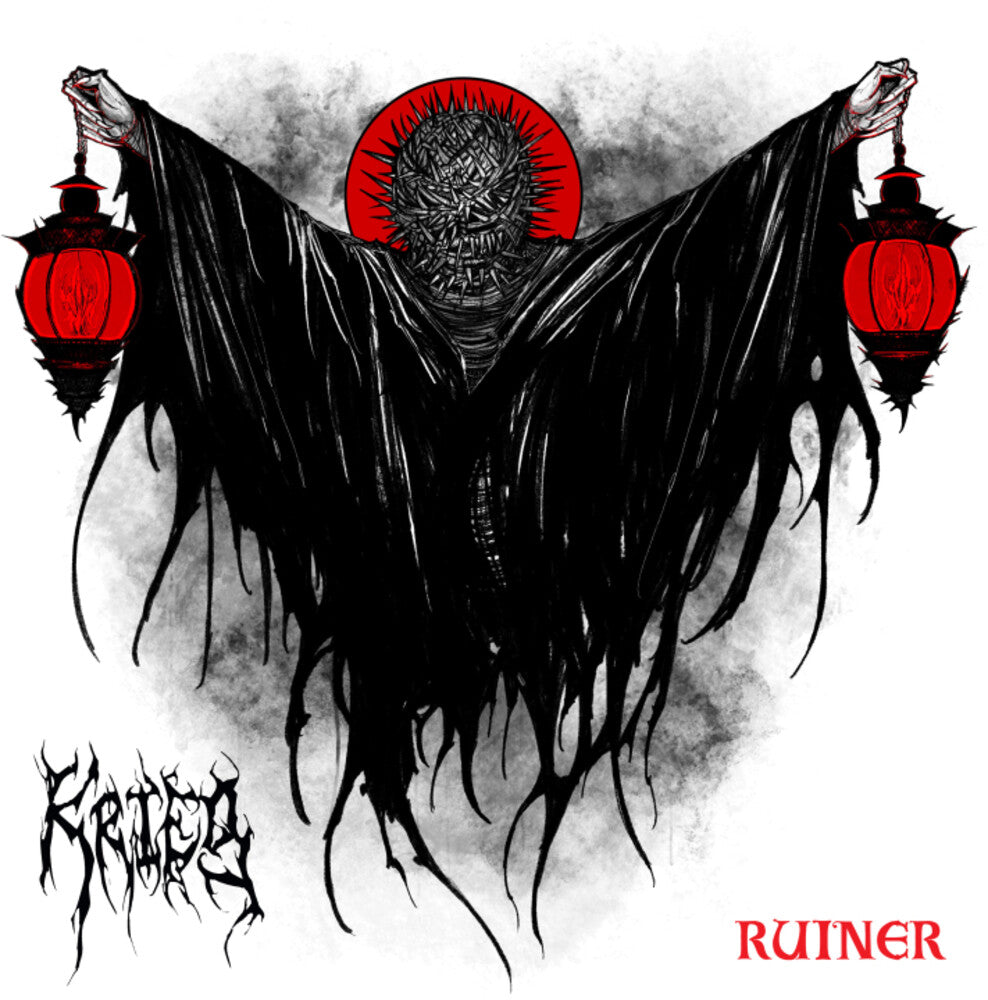 the album cover for Krieg - Ruiner [Colored Vinyl] (Red)