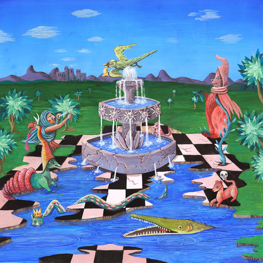 the album cover for Video Age - Away From The Castle