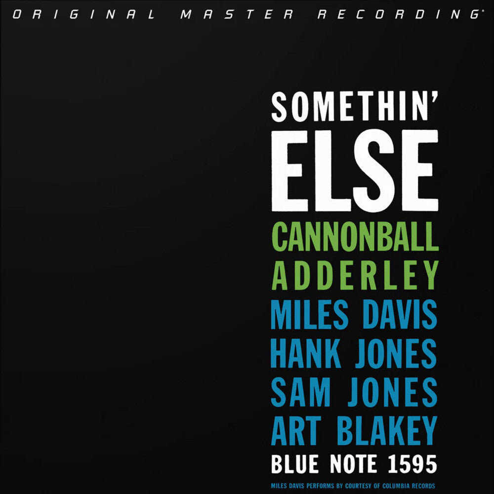 the album cover for Cannonball Adderley - Somethin' Else