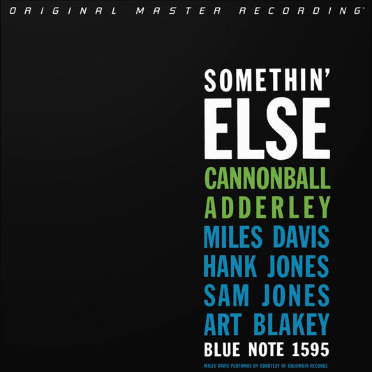 the album cover for Cannonball Adderley - Somethin' Else