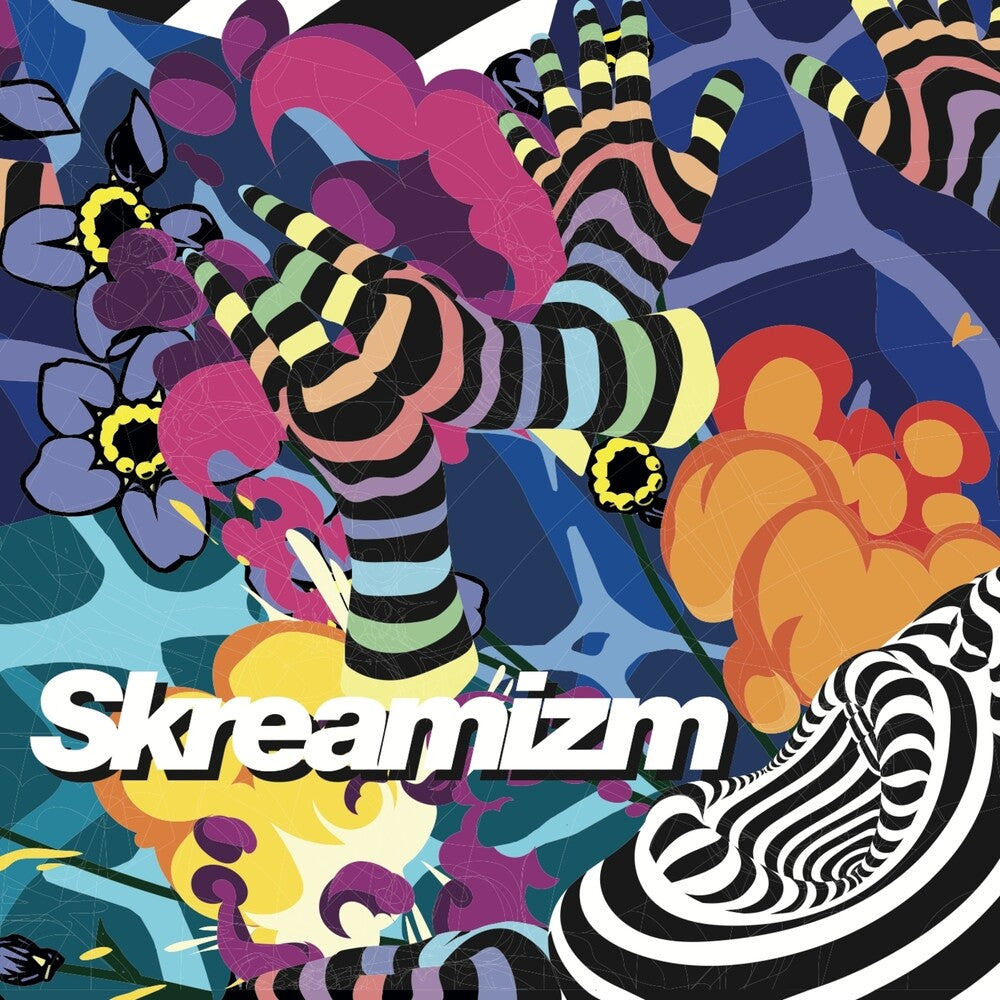 the album cover for Skream - Skreamizm 8 (Blk)