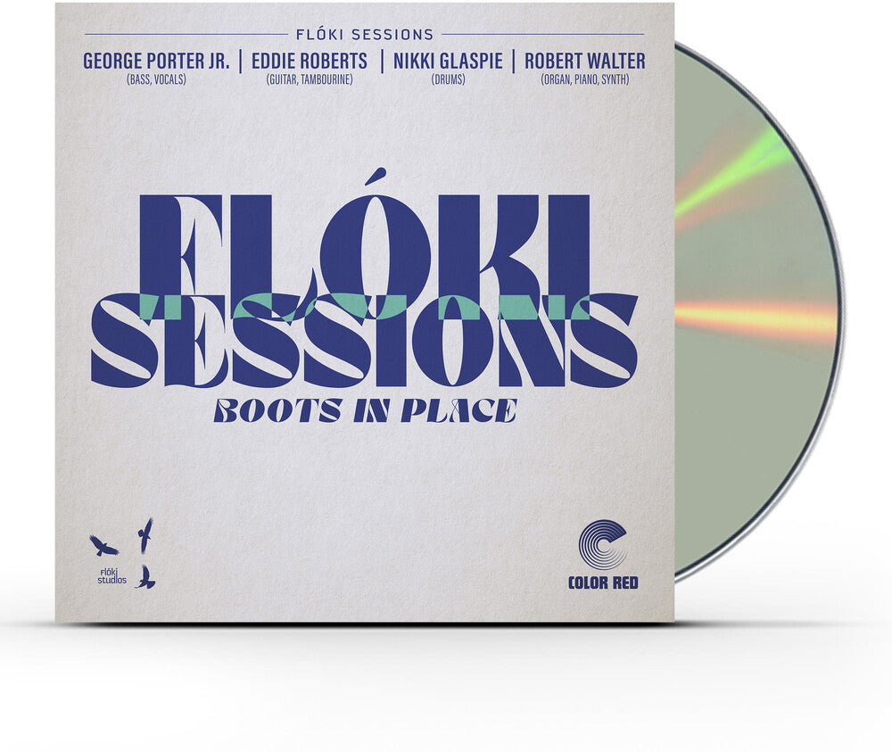the album cover for Floki Sessions - Boots In Place