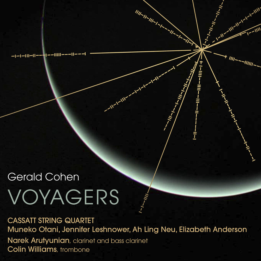 the album cover for Cohen / Cassatt String Quartet - Voyagers