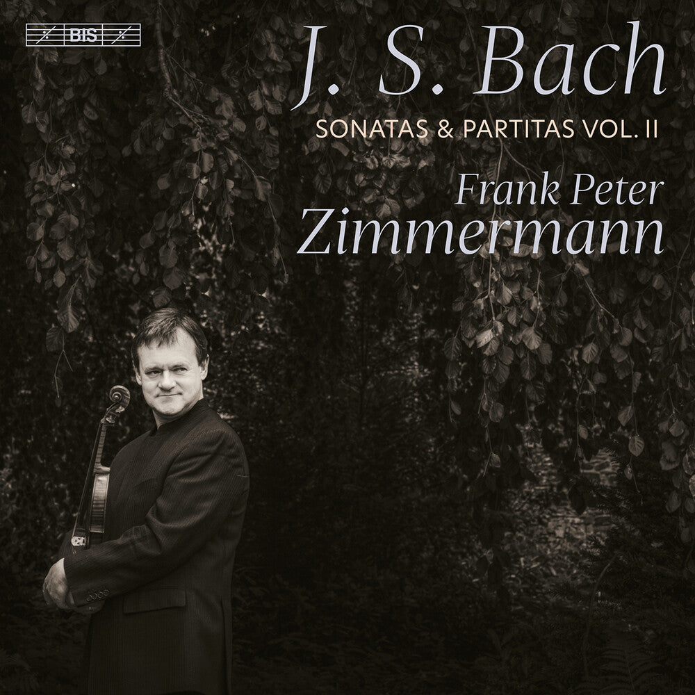 the album cover for J Bach .S. / Zimmermann - Sonatas & Partitas Vol. 2 (Hybr)