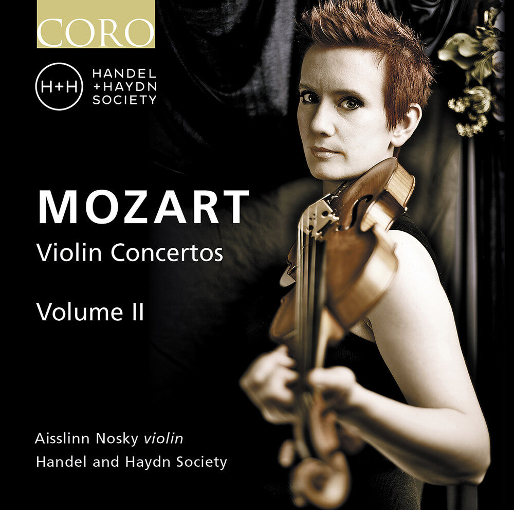 the album cover for Mozart / Handel & Haydn Society - Violin Concertos Vol. 2