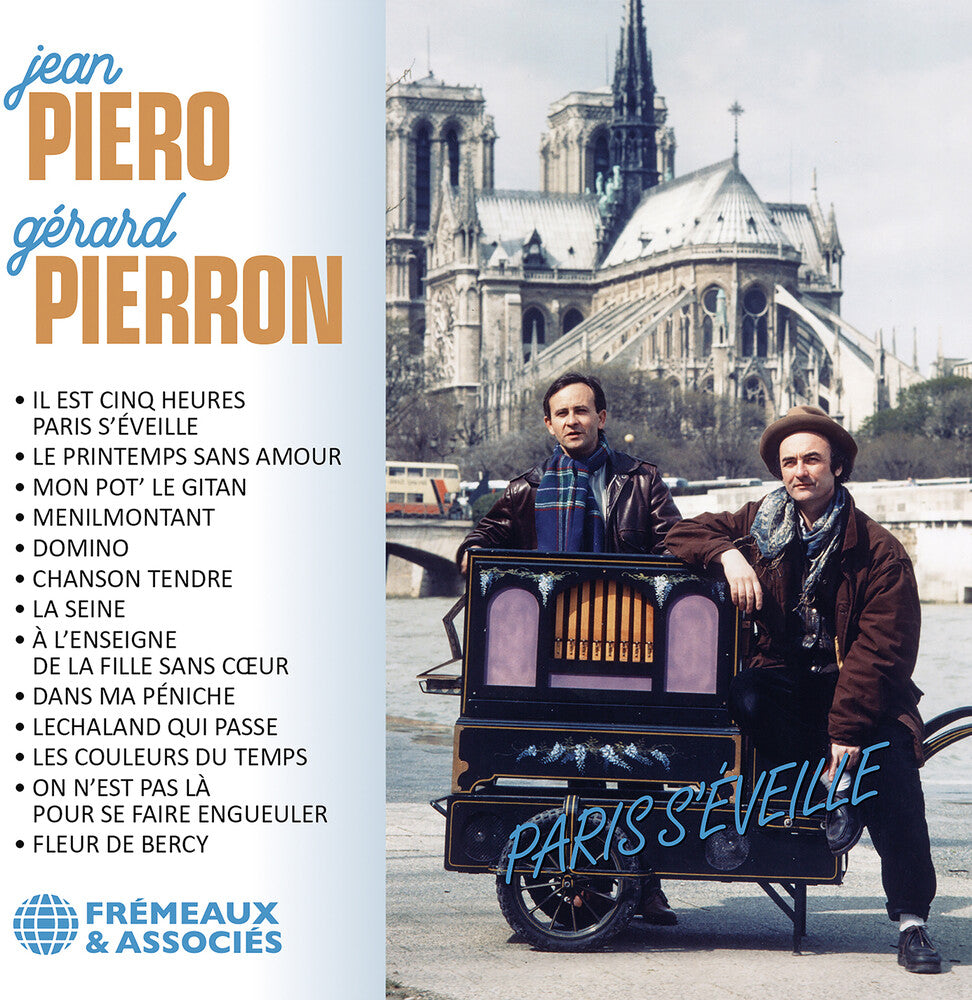 the album cover for Jean Piero  / Pierron,Gerard - Paris S Eveille