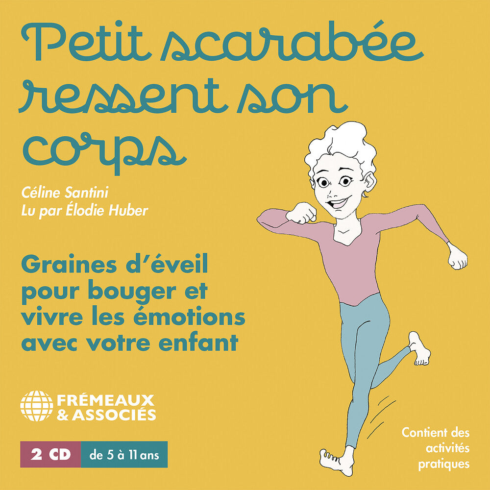 the album cover for Santini / Huber - Petit Scarabee Ressent Son Corps