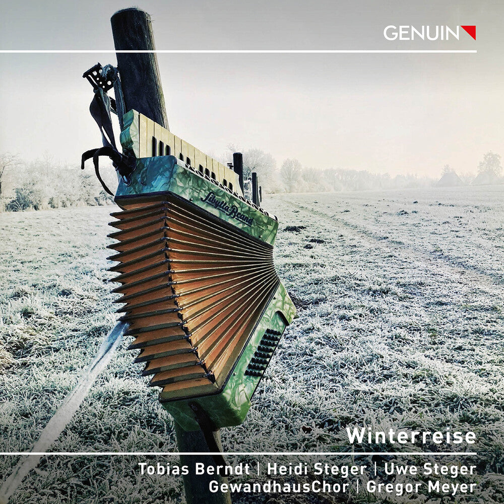 the album cover for Schubert / Berndt / Steger - Winterreise