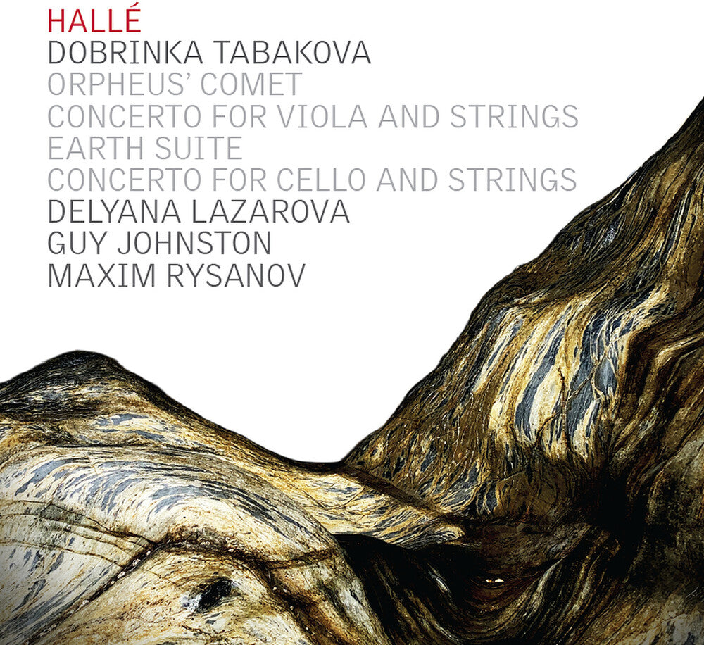 the album cover for Tabakova / Rysanov / Johnston - Orchestral Works & Concerti