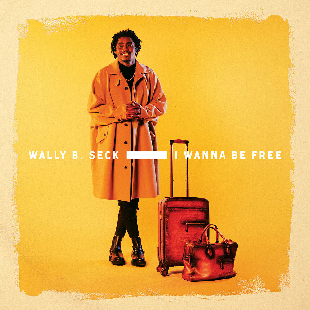 the album cover for Wally Seck - I Wanna Be Free