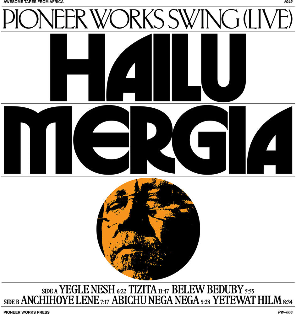 the album cover for Hailu Mergia - Pioneer Works Swing (Live)