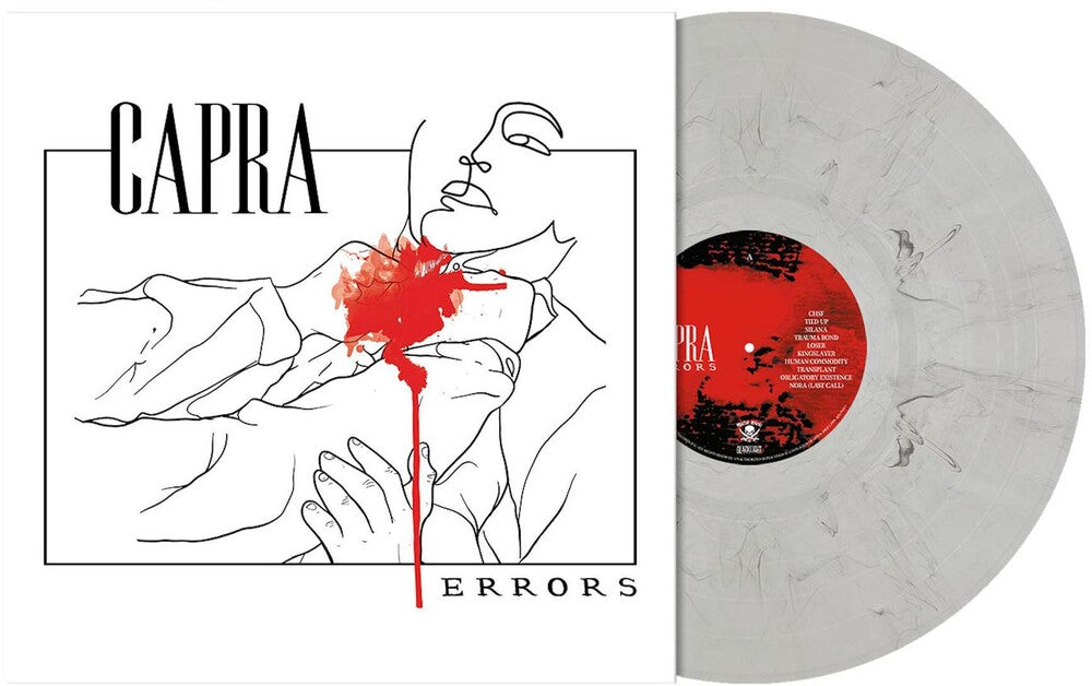 the album cover for Capra - Errors (Smok)