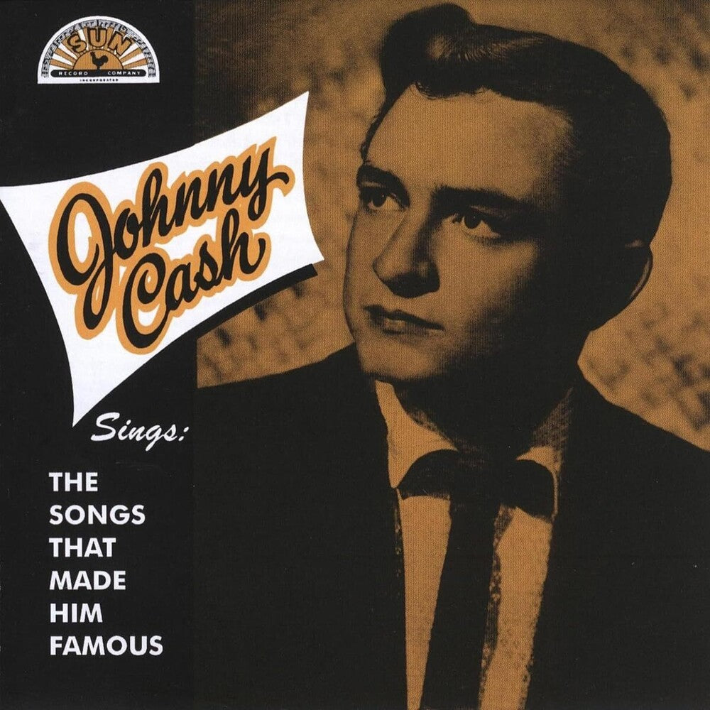 the album cover for Johnny Cash - Sings The Songs That Made Him Famous [Colored Vinyl] [Remastered]