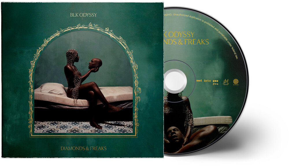 the album cover for Blk Odyssy - Diamonds & Freaks [Digipak]