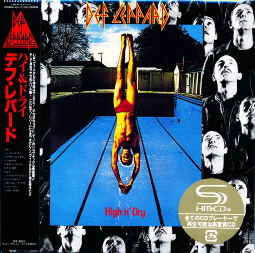 the album cover for Def Leppard - High N Dry [Limited Edition] [Remastered] (Shm) (Jpn)