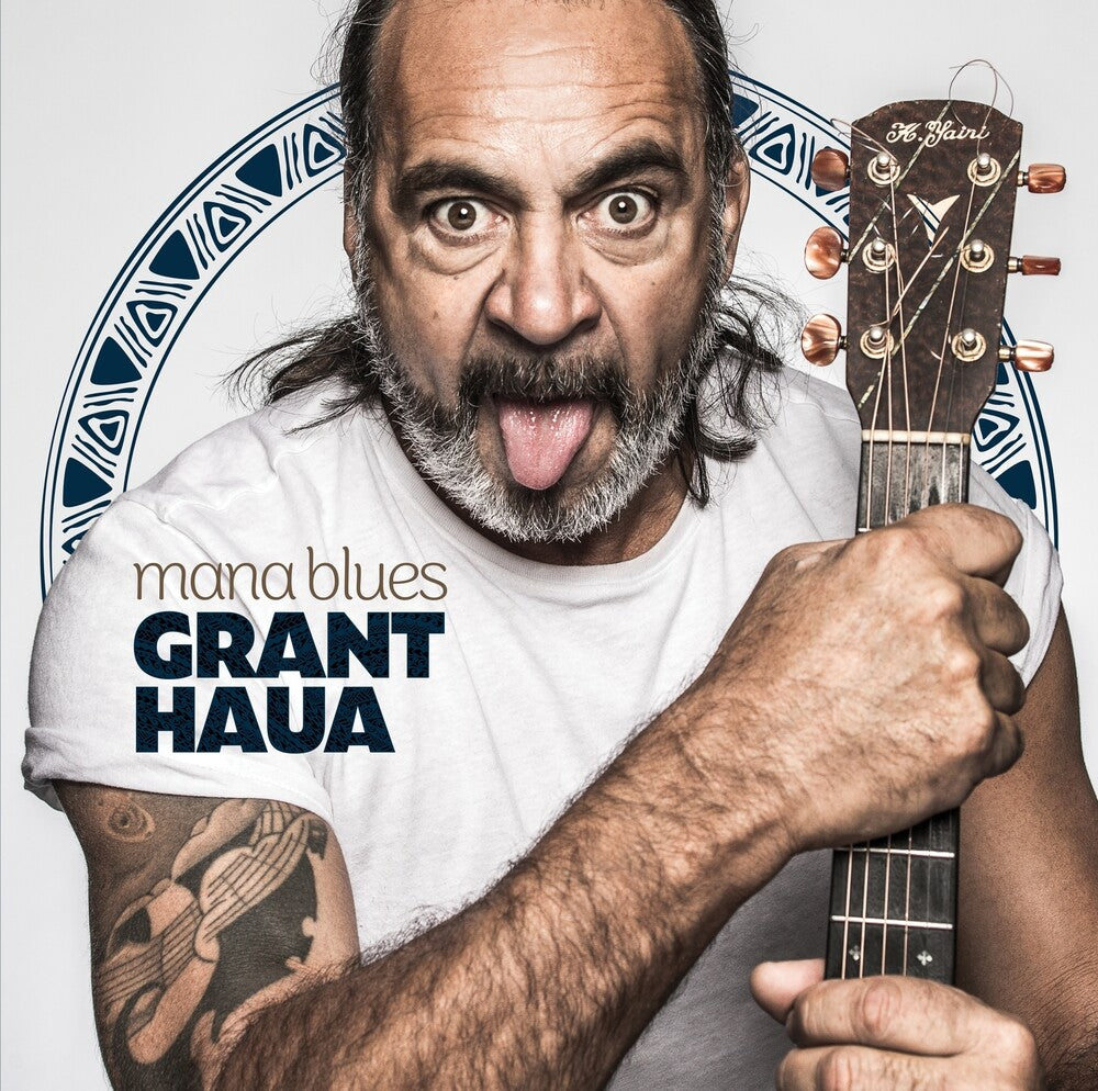 the album cover for Grant Haua - Mana Blues (Uk)