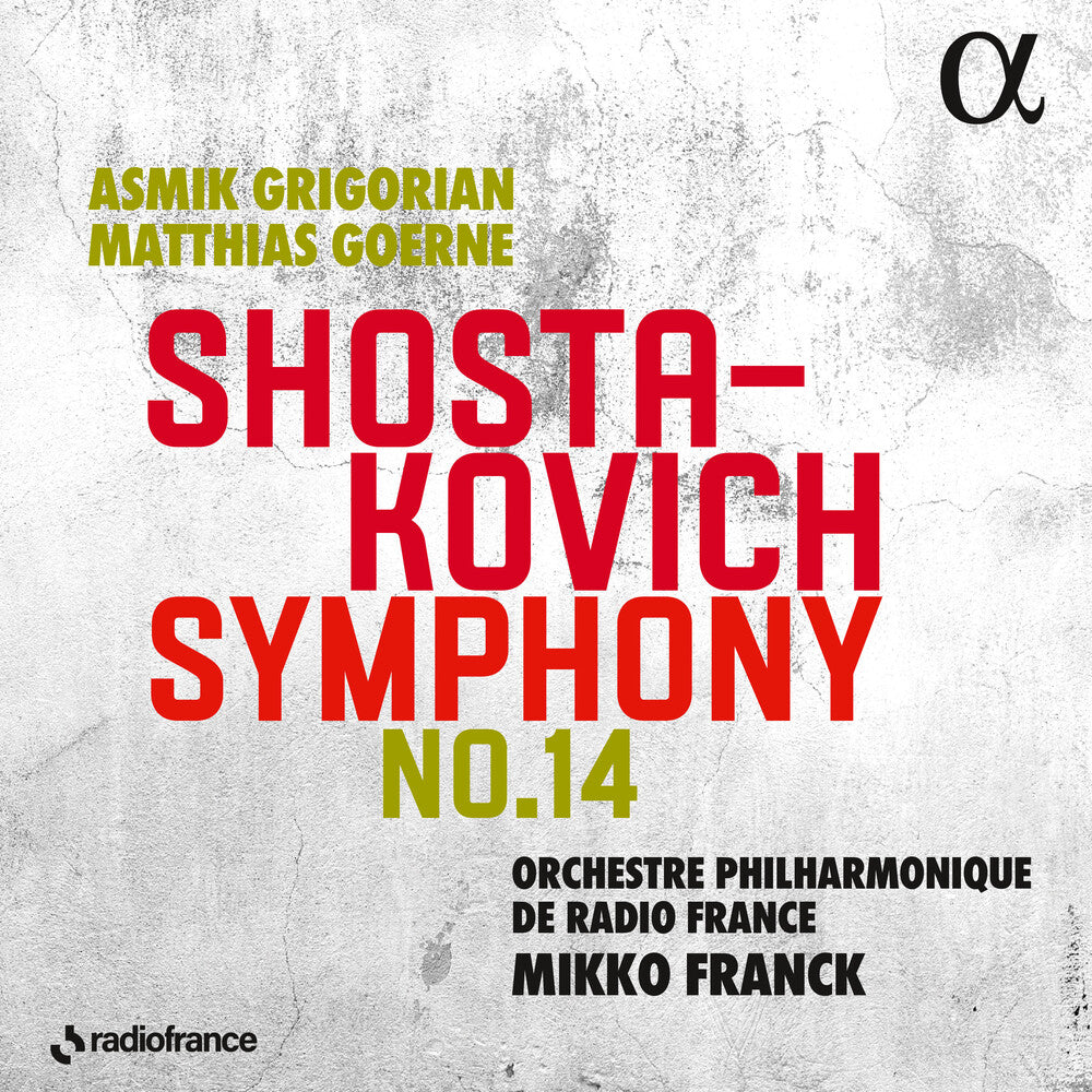 the album cover for Shostakovich / Franck / Goerne - Symphony No. 14