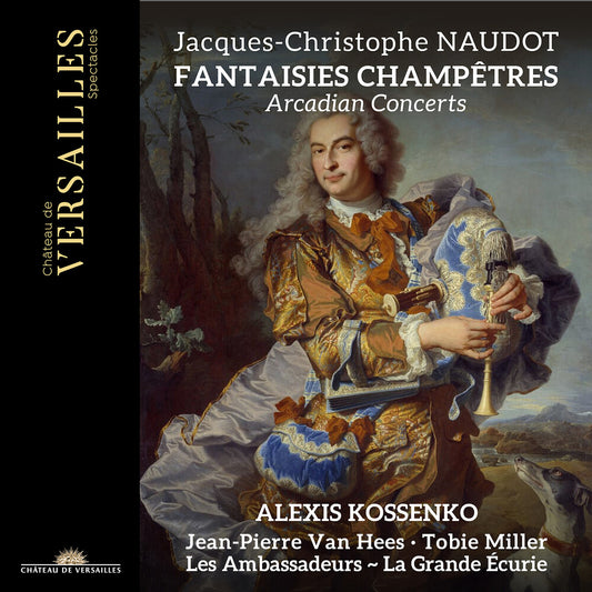 the album cover for Naudot / Kossenko / Miller - Fantaisies Champetres