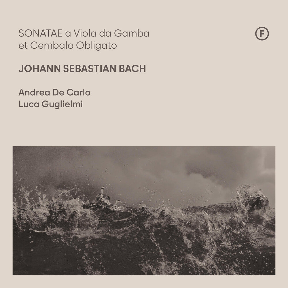the album cover for J Bach .S. / Guglielmi - Sonatae A Viola Da Gamba & Cembalo Obligato