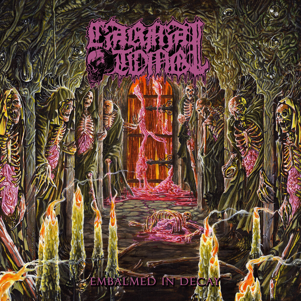 the album cover for Carnal Tomb - Embalmed In Decay [Digipak]