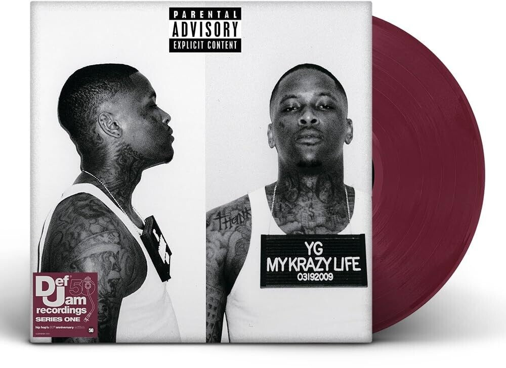 the album cover for YG - My Krazy Life [Indie Exclusive Limited Edition Fruit Punch 2 LP]