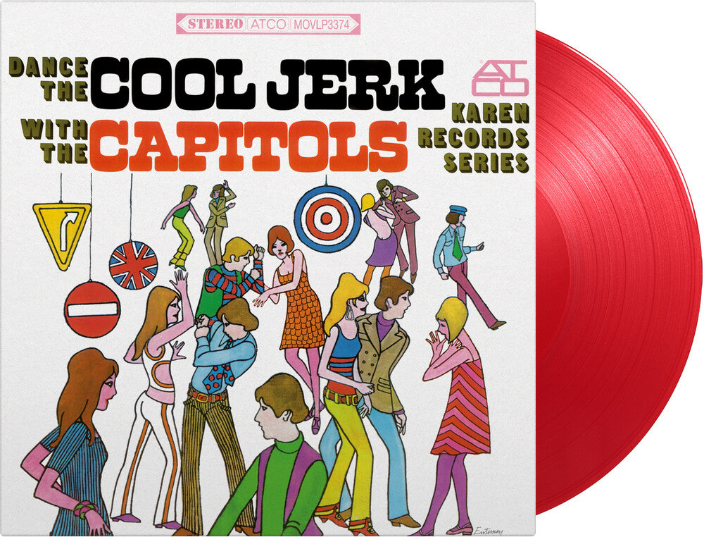 the album cover for Capitols - Dance The Cool Jerk [Colored Vinyl] [Limited Edition] [180 Gram] (Red) (Hol)
