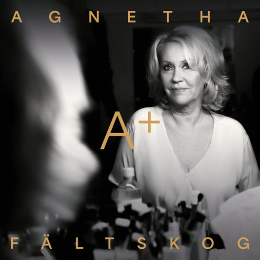the album cover for Agnetha Fältskog - A+ [White LP]