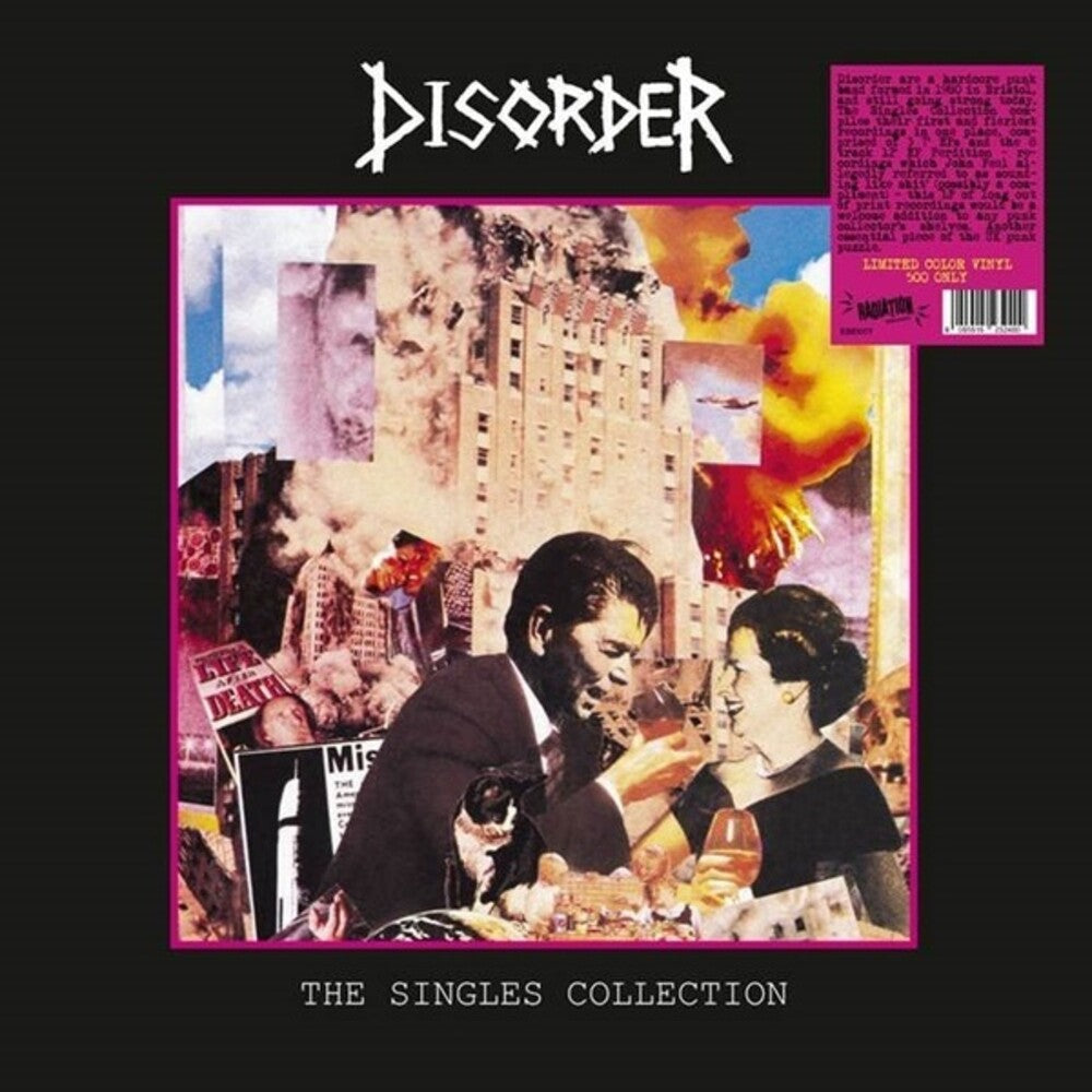the album cover for Disorder - Singles Collection