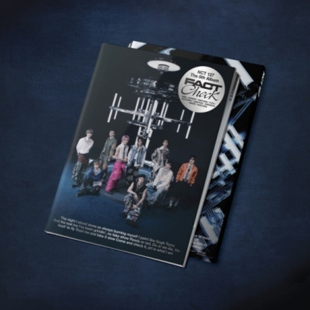 the album cover for NCT 127 - Fact Check - Photobook Version (Phob) (Asia)