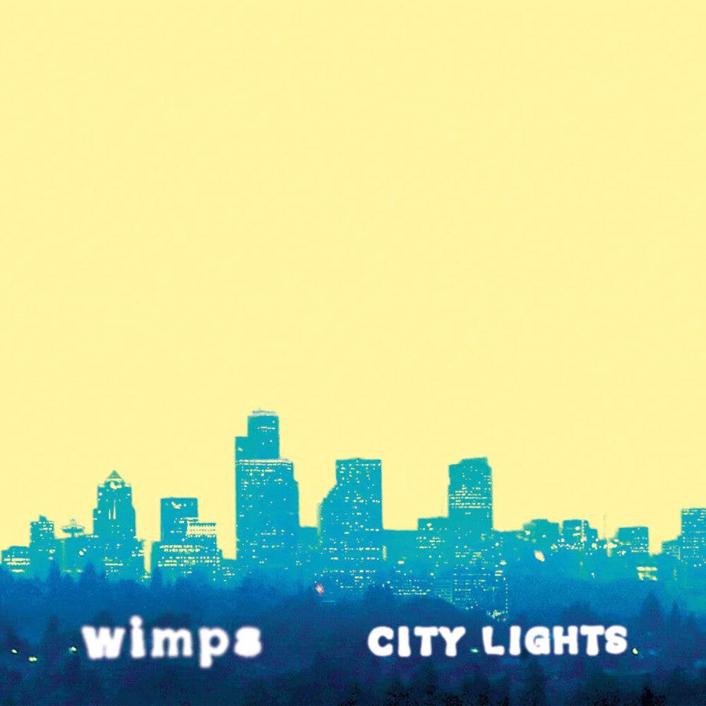 the album cover for Wimps - City Lights - Blue (Blue) [Colored Vinyl]
