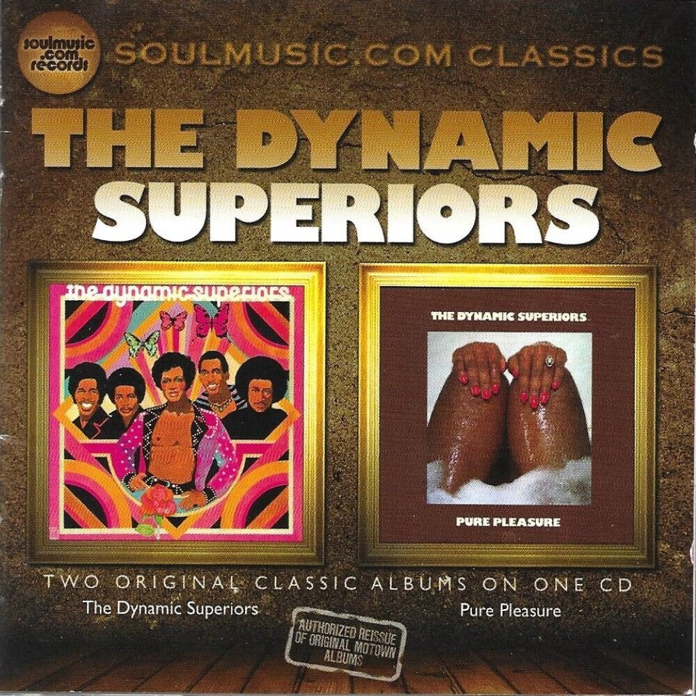 the album cover for Dynamic Superiors - Two Original Classic Albums On One Cd-Dynamic