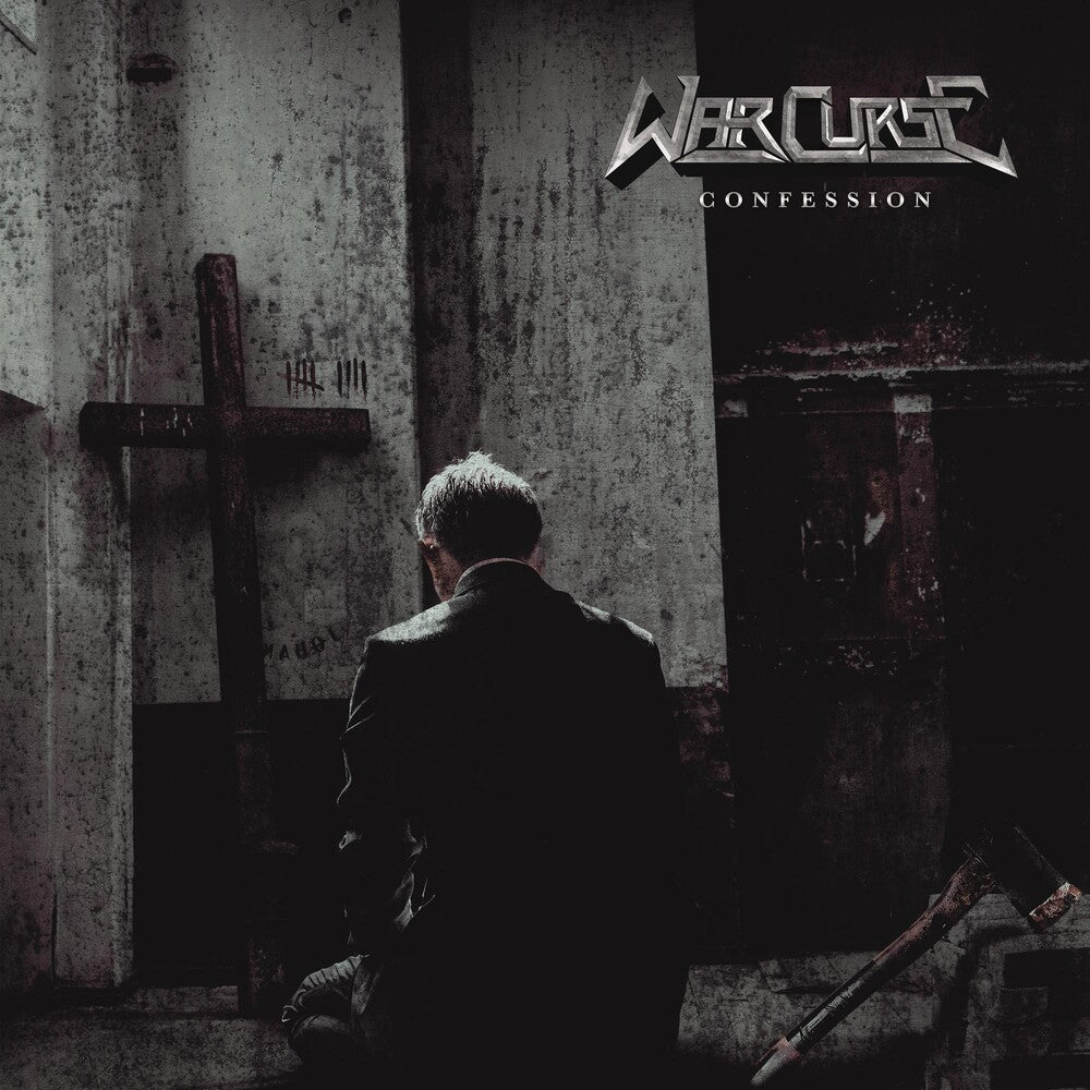 the album cover for War Curse - Confession