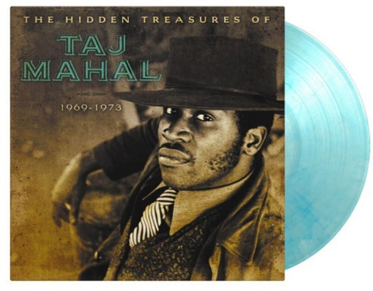 the album cover for Taj Mahal - Hidden Treasures Of Taj Mahal (1969-1973) (Blue)