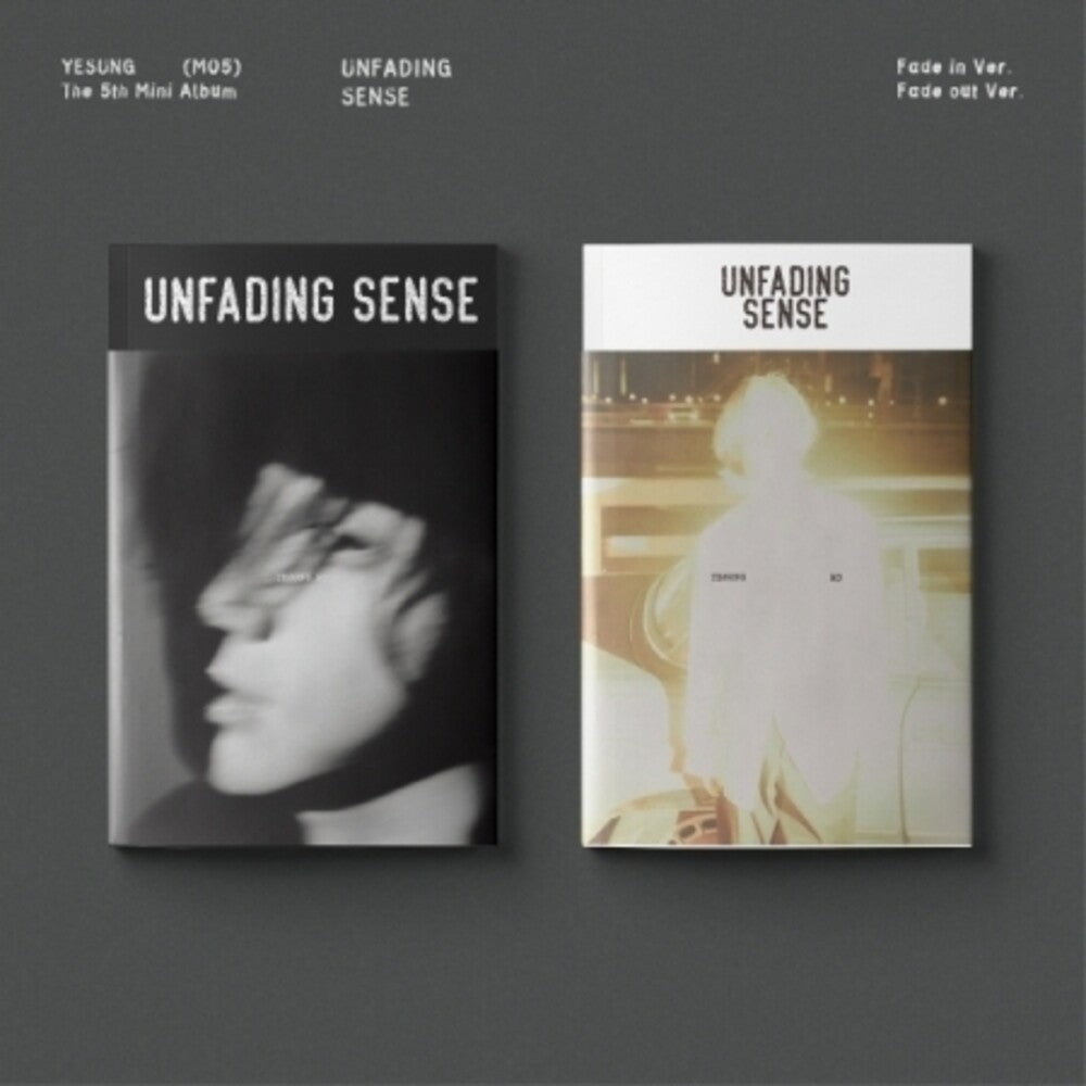 the album cover for Yesung - Unfading Sense - Photo Book Version (Post) [With Booklet]