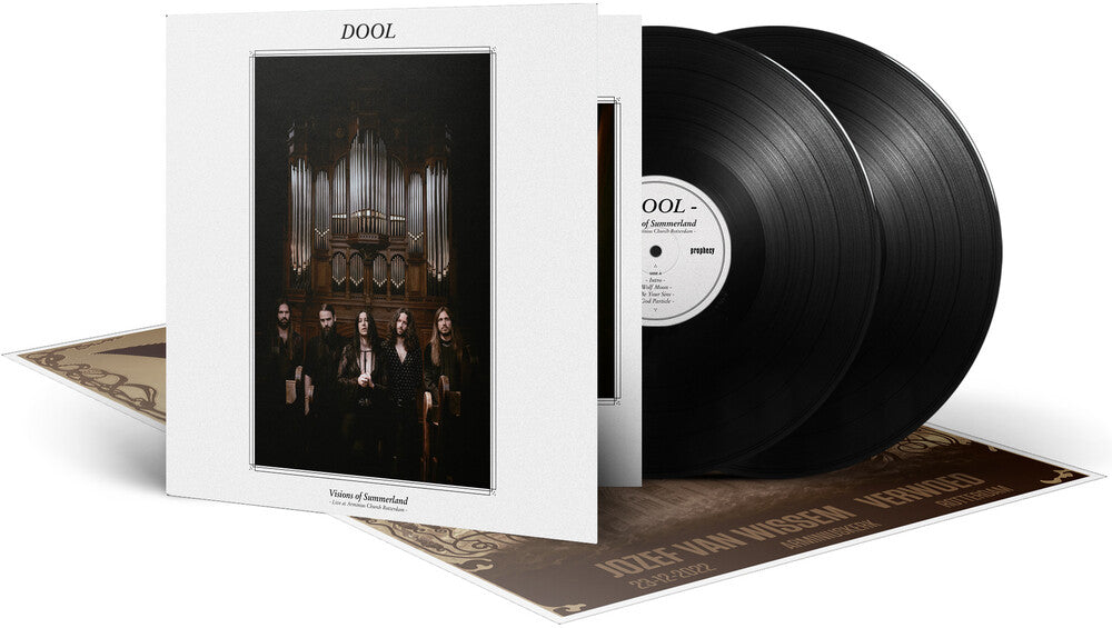 the album cover for Dool - Visions Of Summerland (Live At Arminius Church