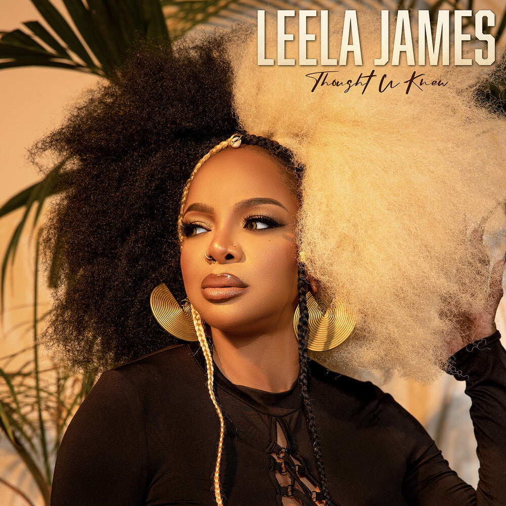 the album cover for Leela James - Thought U Knew