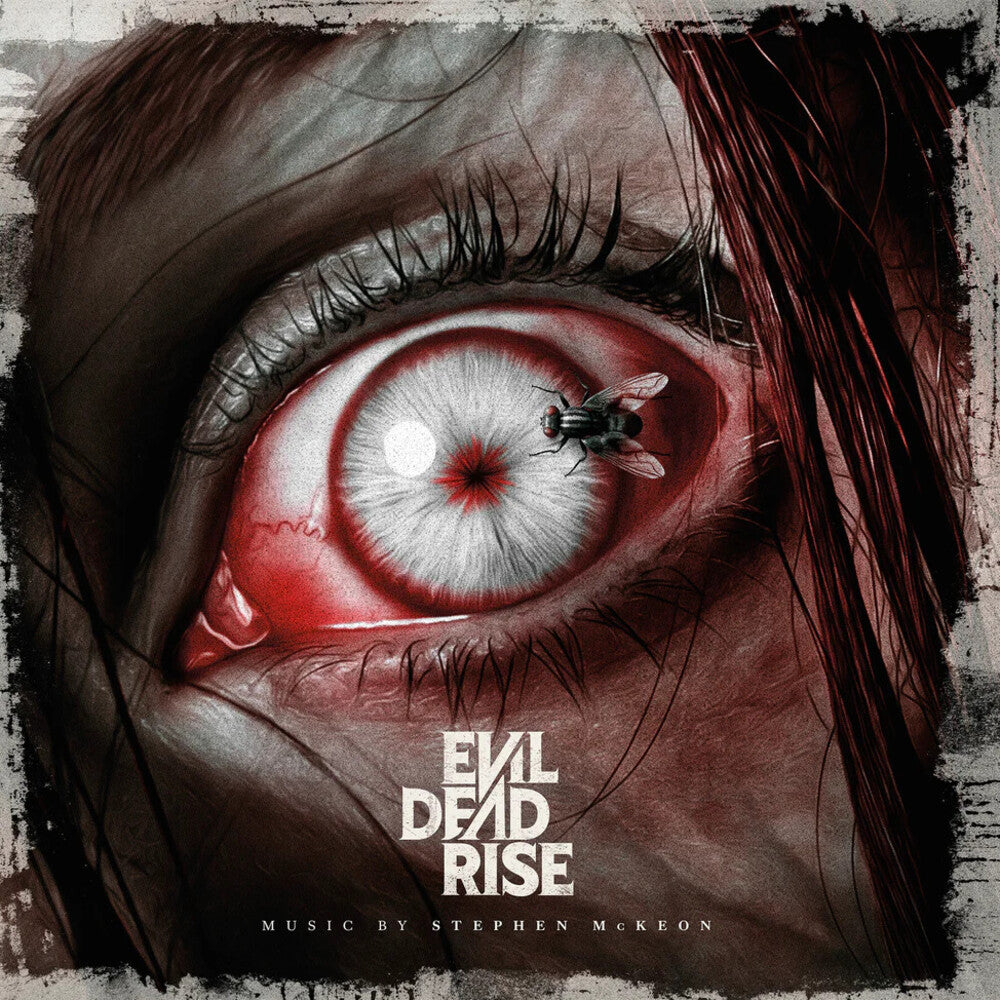 the album cover for Stephen Mckeon  (Blue) (Colv) (Gate) (Ogv) (Red) - Evil Dead Rise - O.S.T. (Blue) [Colored Vinyl] (Gate) [180 Gram]