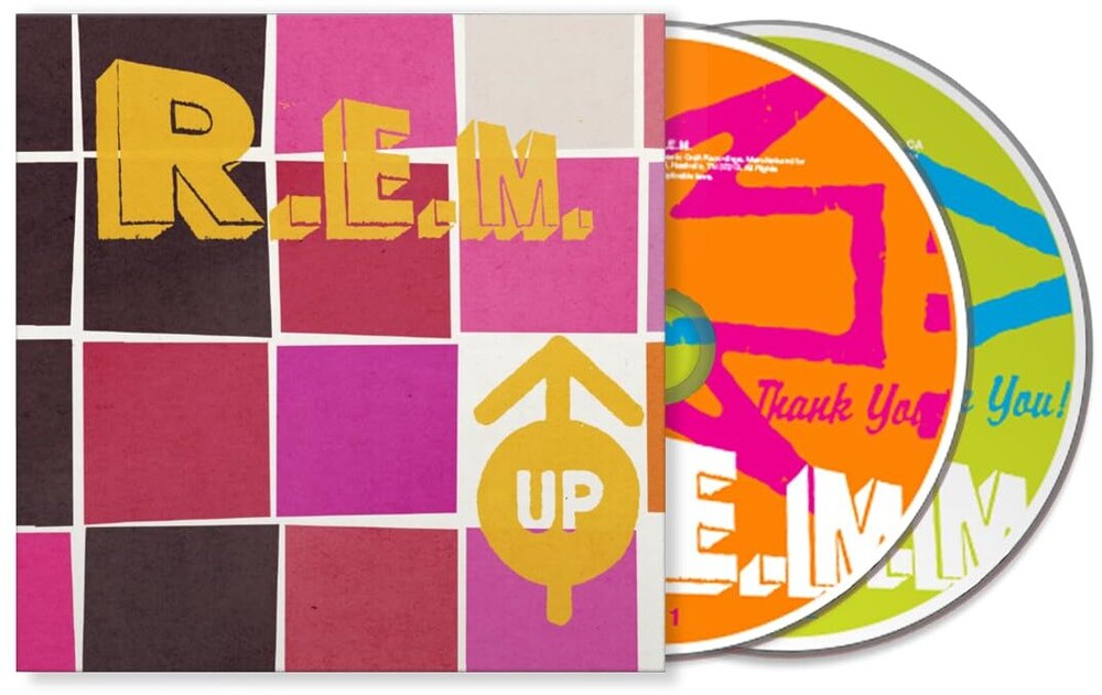 the album cover for R.E.M. - Up: 25th Anniversary Deluxe Edition [2CD]