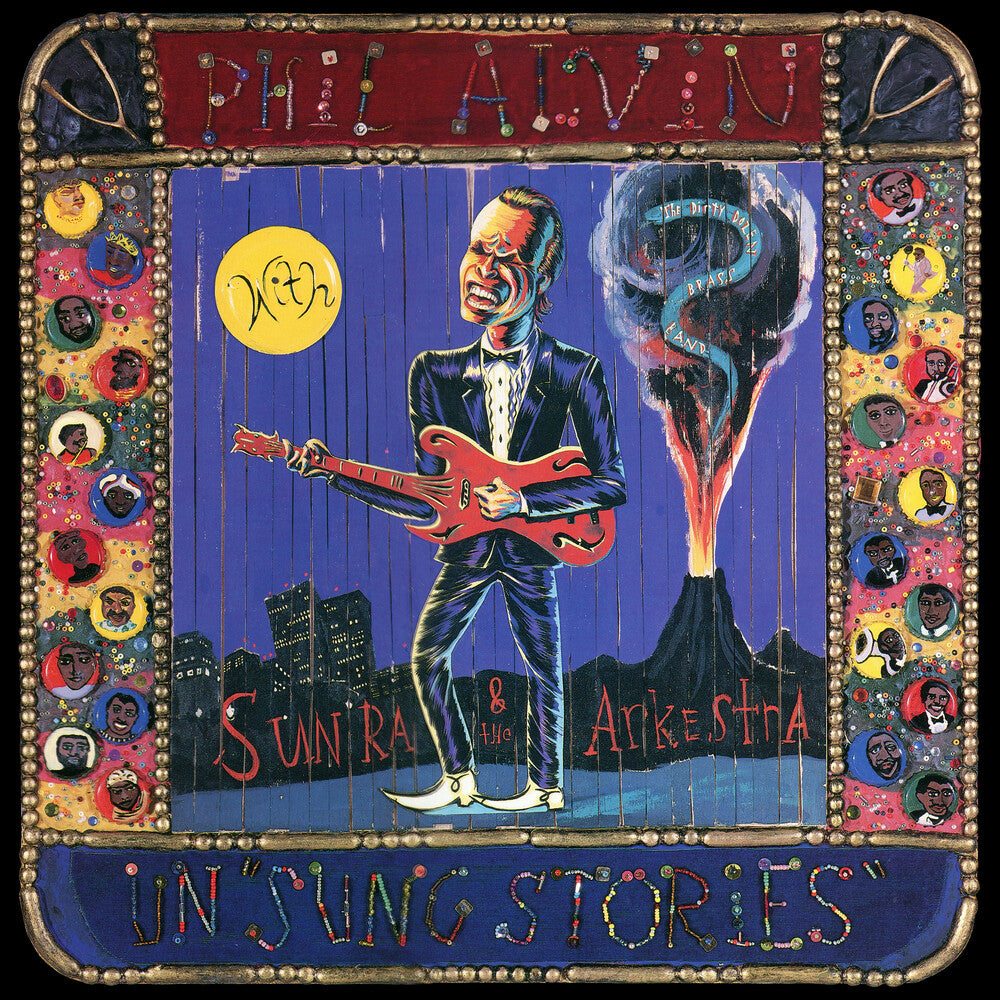 the album cover for Phil Alvin - Un 'sung Stories'